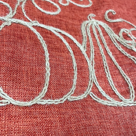 Fall Table Runner with embroidered Pumpkins - Picture 3 of 10